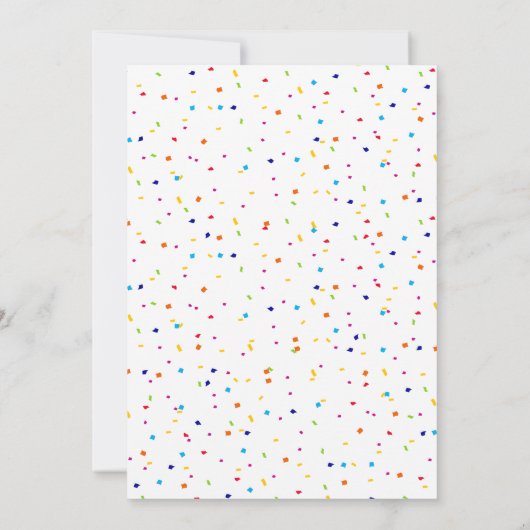 Jump Party uitnodiging, Trampoline Party uitnodigi Kaart (Achterkant)