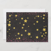 Jump & Play Birthday-uitnodiging met foto Kaart (Achterkant)