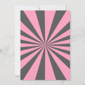 Jump Punch Kick Block Karate Party Birthday Kaart (Achterkant)