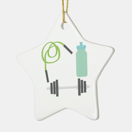 Jump Rope Keramisch Ornament (Links)