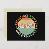 Jump Roping - Rope Skipping Mindset Briefkaart (Voorkant / Achterkant)