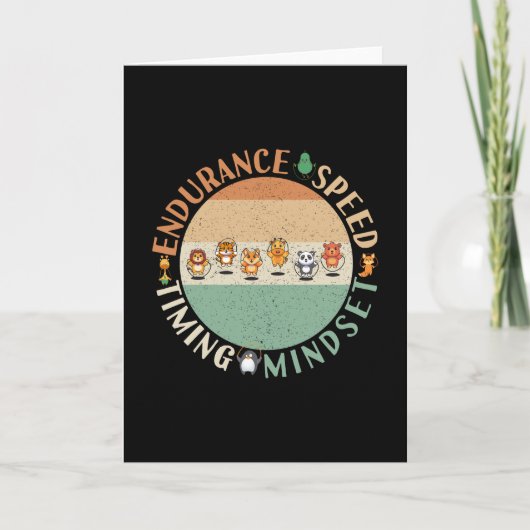 Jump Roping - Rope Skipping Mindset Kaart (Voorkant)