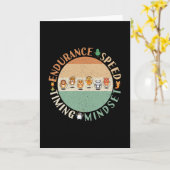 Jump Roping - Rope Skipping Mindset Kaart (Gele Bloem)