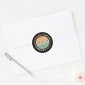 Jump Roping - Rope Skipping Mindset Ronde Sticker (Envelop)