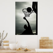 Jump Shoot Score Poster (Keuken)