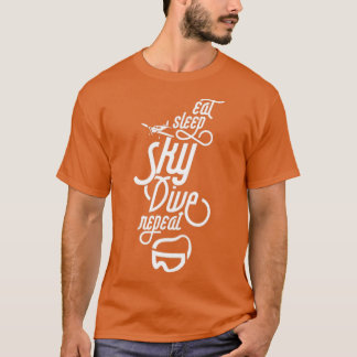 Jump Skydiving Skydive Skydiver Tandem T-shirt