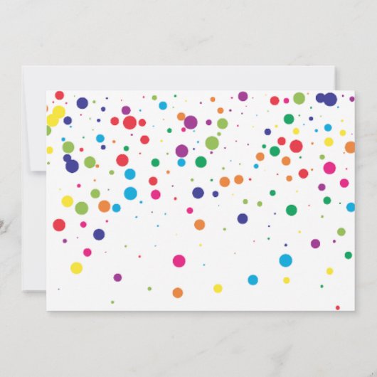 Jump Spelen Trampoline Park Party Kinderen Verjaar Kaart (Achterkant)