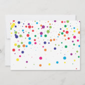 Jump Spelen Trampoline Park Party Kinderen Verjaar Kaart (Achterkant)