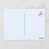 Jump Spint Jump: speels kattenontwerp met leuke ku Briefkaart (Achterkant)