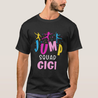 Jump Squad Gigi Trampoline Party Matching Verjaard T-shirt