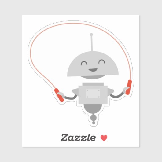 Jump touw Mia Sticker (Vel)