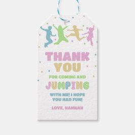 Jump Trampoline Park Birthday Party Favor Cadeaulabel