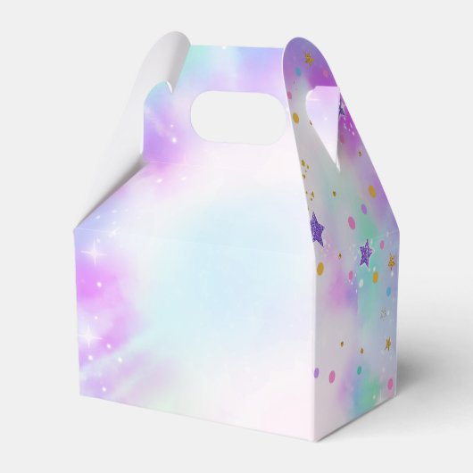 Jump Trampoline Verjaardagsfeestje Favor Box Bedankdoosjes (Achterkant)