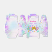 Jump Trampoline Verjaardagsfeestje Favor Box Bedankdoosjes (Uitgevouwen)