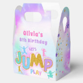 Jump Trampoline Verjaardagsfeestje Favor Box Bedankdoosjes (Geopend)