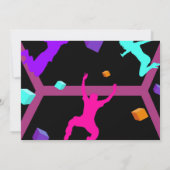 Jump Verjaardag Bounce House Trampoline Park Foto Kaart (Achterkant)