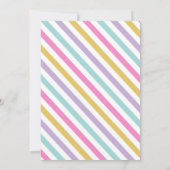 Jump verjaardag, Jump Trampoline Party uitnodiging (Achterkant)