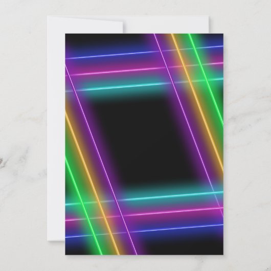 Jump verjaardag Trampoline Party uitnodiging (Achterkant)