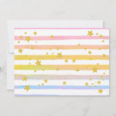 Jump Verjaardag Uitnodiging voor Girls Bounce Part (Achterkant)