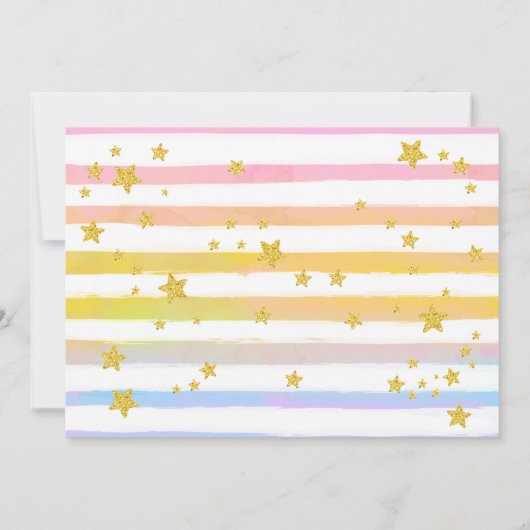 Jump Verjaardag Uitnodiging voor Girls Bounce Part (Achterkant)