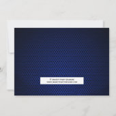 Jump verjaardagsuitnodiging - Bounce House Trampol Kaart (Achterkant)