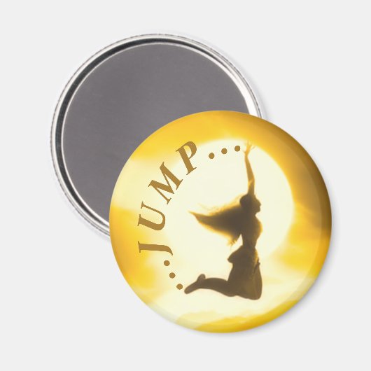 JUMP voor Joy Sunshine Magnet (Voorkant / Achterkant)