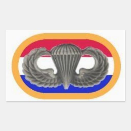 JUMP WINGS ON 20TH SPECIAL FORCE GRP STICKERS (Voorkant)