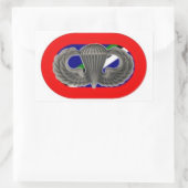 JUMP WINGS OP 160TH SOAR OVAL STICKERS (Tas)