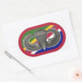 JUMP WINGS OP 450TH CIVIELE ZAKEN BN OVALE STICKER (Envelop)