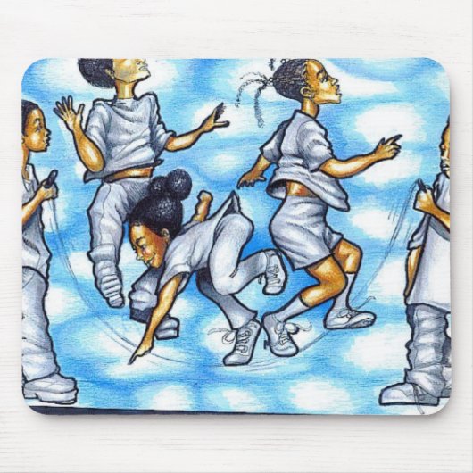 JUMP ZO HOOG KAN IK DE KIES AANSLUITEN MUISMAT (Voorkant)