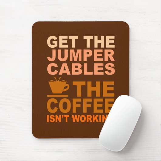 Jumper Cables mousepad Muismat (Met muis)