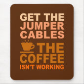 Jumper Cables mousepad Muismat (Voorkant)