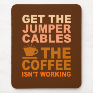 Jumper Cables mousepad Muismat