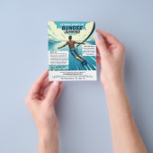 Jumper Design - Bungee Jumping Course Adverteren Flyer (Hand)