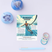 Jumper Design - Bungee Jumping Course Adverteren Flyer (Enkel)