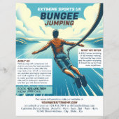Jumper Design - Bungee Jumping Course Adverteren Flyer (Voorkant)