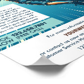 Jumper Design - Bungee Jumping Cursus Reclame Poster (Hoek)