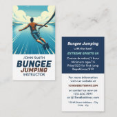 Jumper Design - Bungee Jumping Instructeur Visitekaartje (Voorkant / Achterkant)