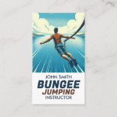 Jumper Design - Bungee Jumping Instructeur Visitekaartje (Voorkant)
