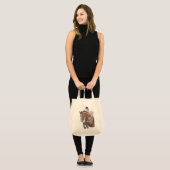 Jumper Horse Canvas tas (Voorkant (model))