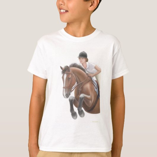 Jumper Horse Kinder Sweatshirt (Voorkant)