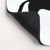 Jumper Horse Silhouette Muismat (Hoek)