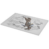 Jumper Horses Fences Montage Snijplank (Hoek)