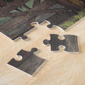 Jumper Puzzle over land Legpuzzel (Zijkant)