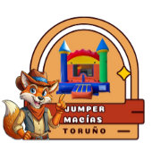 Jumper with fox sticker