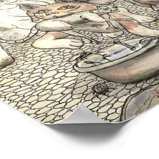 Jumperkabels en dwarfs - Poster (Hoek)