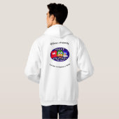 Jumpetty Jipps - Heren Hoodie (Achterkant volledig)