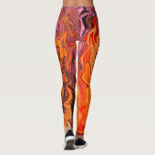 Jumpin' Flames..... Leggings (Achterkant)