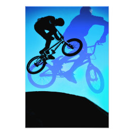 Jumpin Jimmini BMX print Foto Afdruk