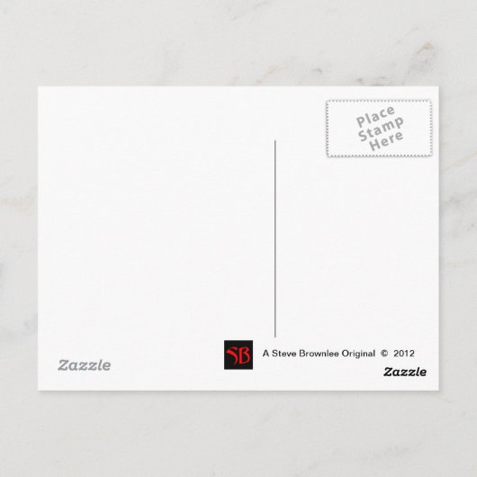 Jumpin' Jive Jitterbug Briefkaart (Achterkant)